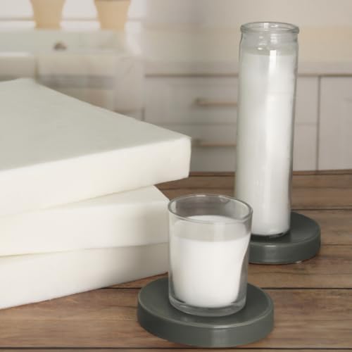 Soy Wax for Candle Making | 40lb Soy Candle Wax Slab | Smooth Blend for High Load Fragrance Formulation |Candle Making Supplies | Soy Wax Candles in Bulk