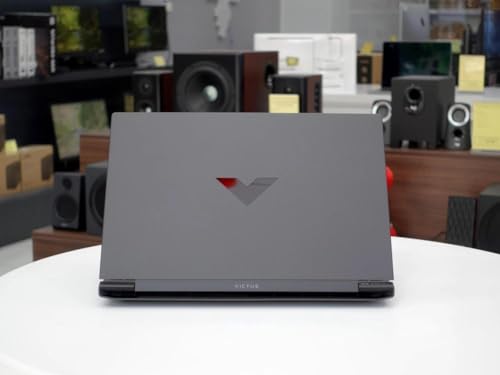 HP Victus 15 Gaming Laptop, 15.6" FHD 144Hz Display, AMD Ryzen 5 7535HS, 32GB DDR5 RAM, 1TB PCIe M.2 SSD, NVIDIA GeForce RTX 2050, HDMI, Webcam, Backlit Keyboard, Wi-Fi 6, Windows 11 Home, Silver