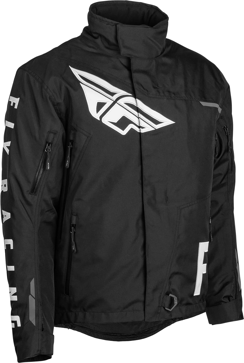 Fly Racing 2022 SNX Pro Snow Jacket (Black, Large)