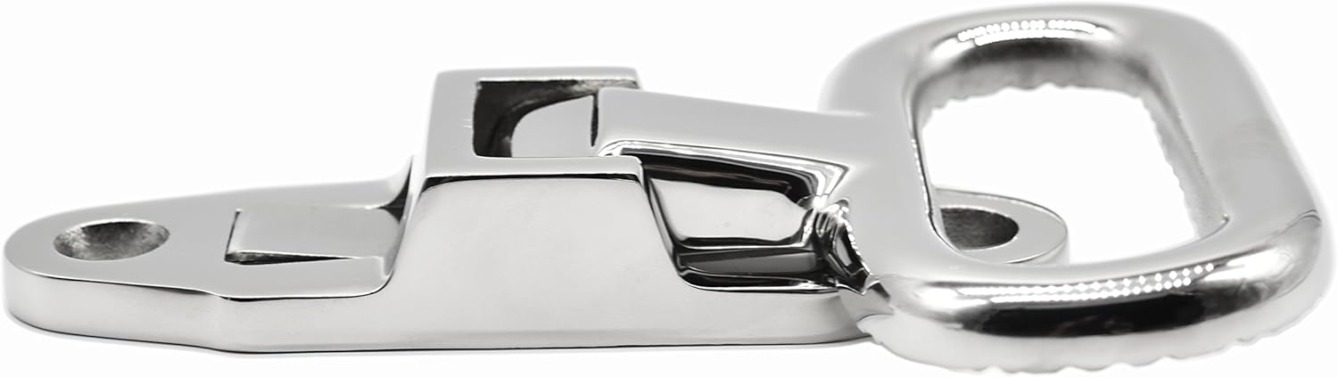 MARINE CITY Heavy Duty Marine 316 Stainless-Steel Folding Step for Boat, RV, Trailer, Camper (Large Size(5-1/2 Inches × 4-1/2 Inches))