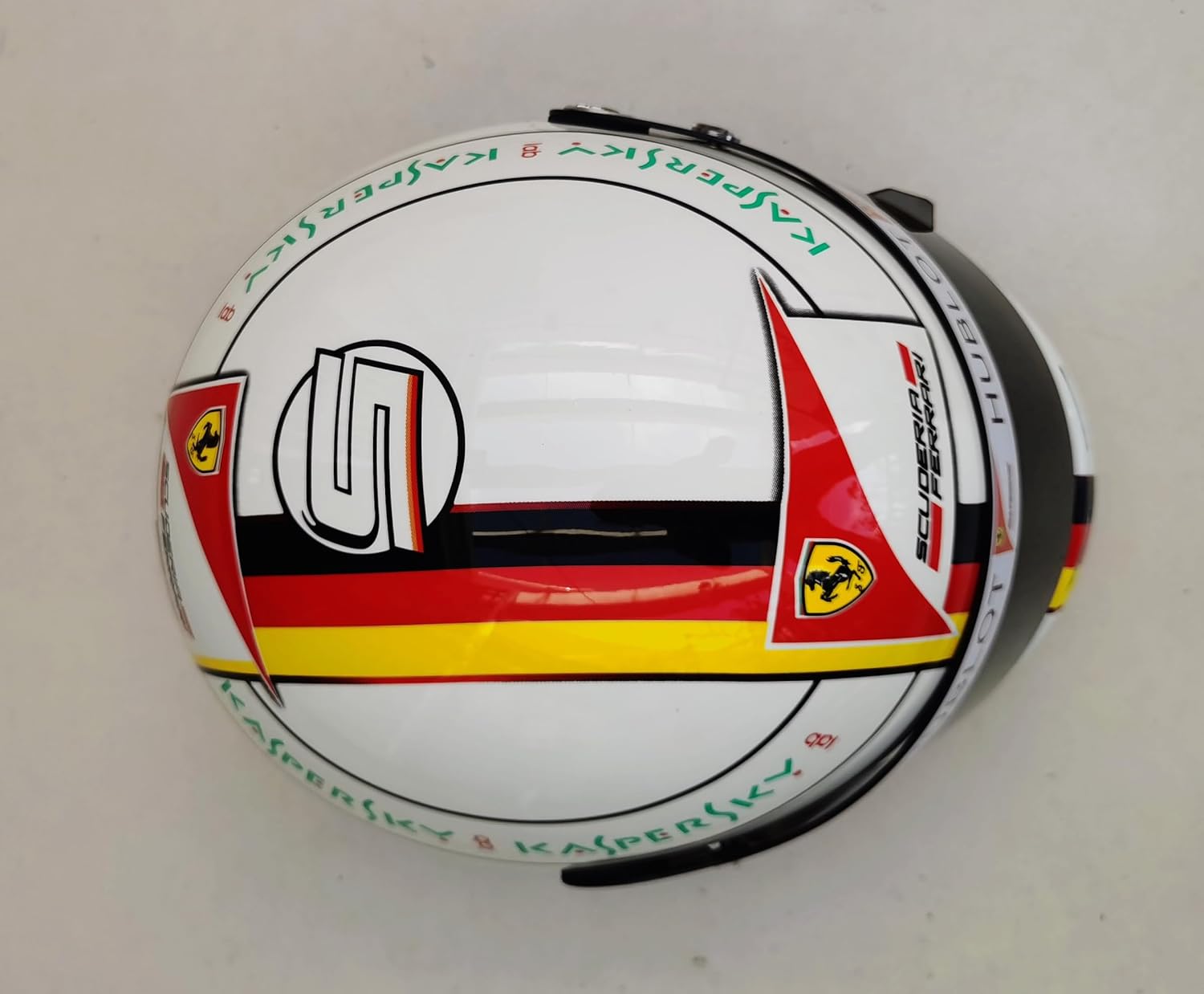 QJ 2015 S VETTEL F1 HELMET HAND-PAINT FULL SIZE 1:1