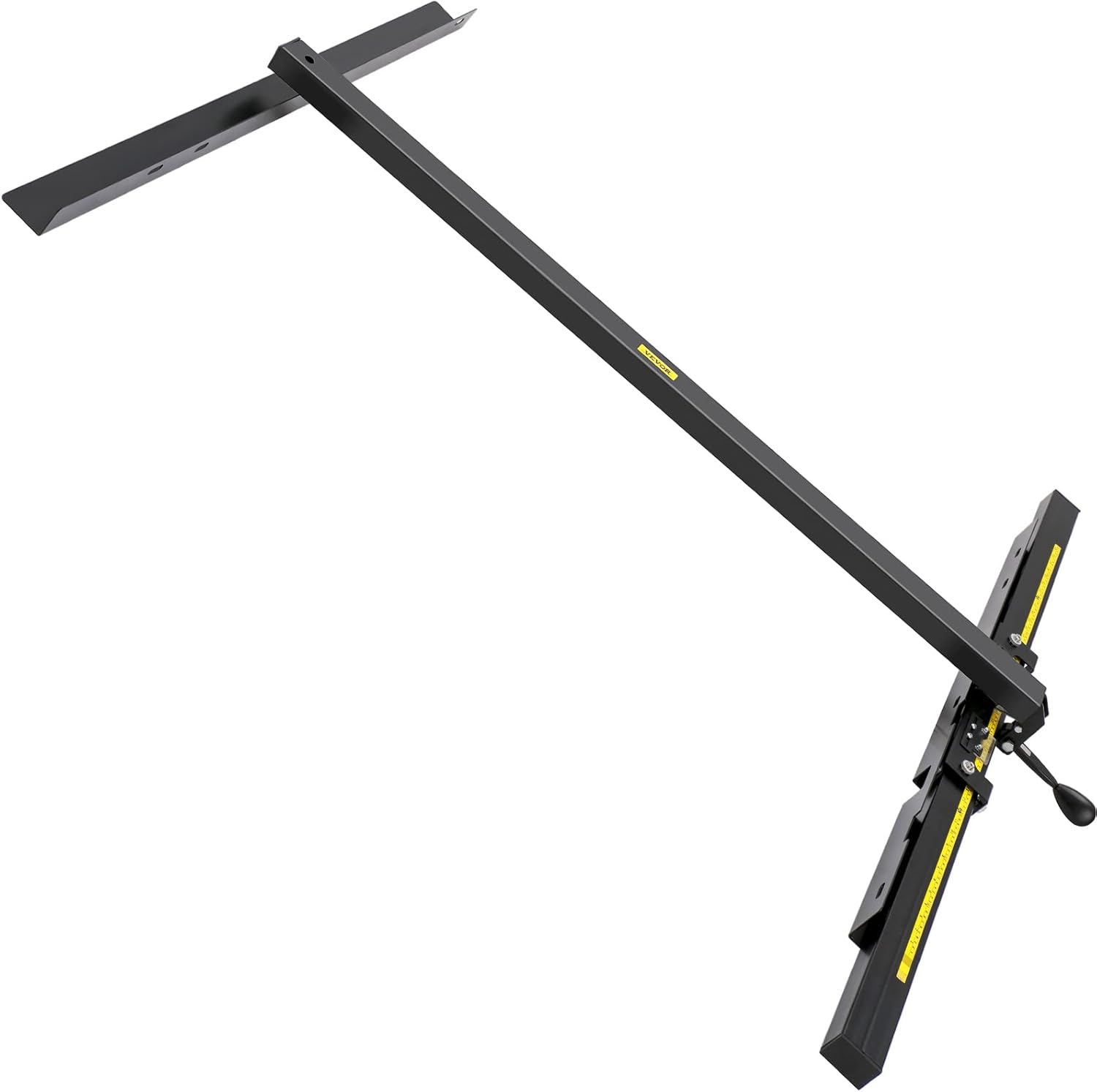 VEVOR Table Saw Fence System, 37×57 Classic Table Saw Fence Rail, Metric/Imperial Scale, Adjustable Hole Saw Fence System, w/Front Guide Bar Table Saw Fence, Tablesaw Fence Slide for Easy Gliding