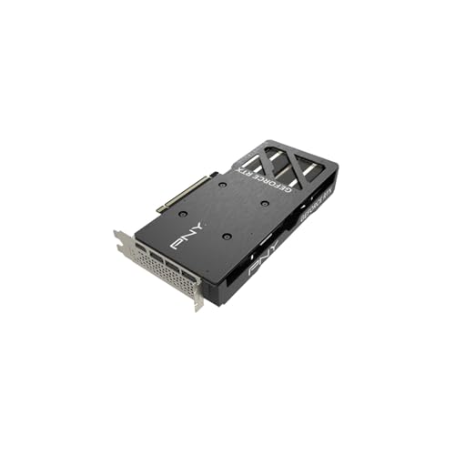 PNY GeForce RTX™ 4070 Super 12GB Verto™ OC Dual Fan Graphics Card DLSS 3 (NVIDIA GeForce SFF-Ready, 192-bit, GDDR6X, PCIe 4.0, HDMI/DisplayPort, Supports 4k, incl. Adapter, 2 Slot)