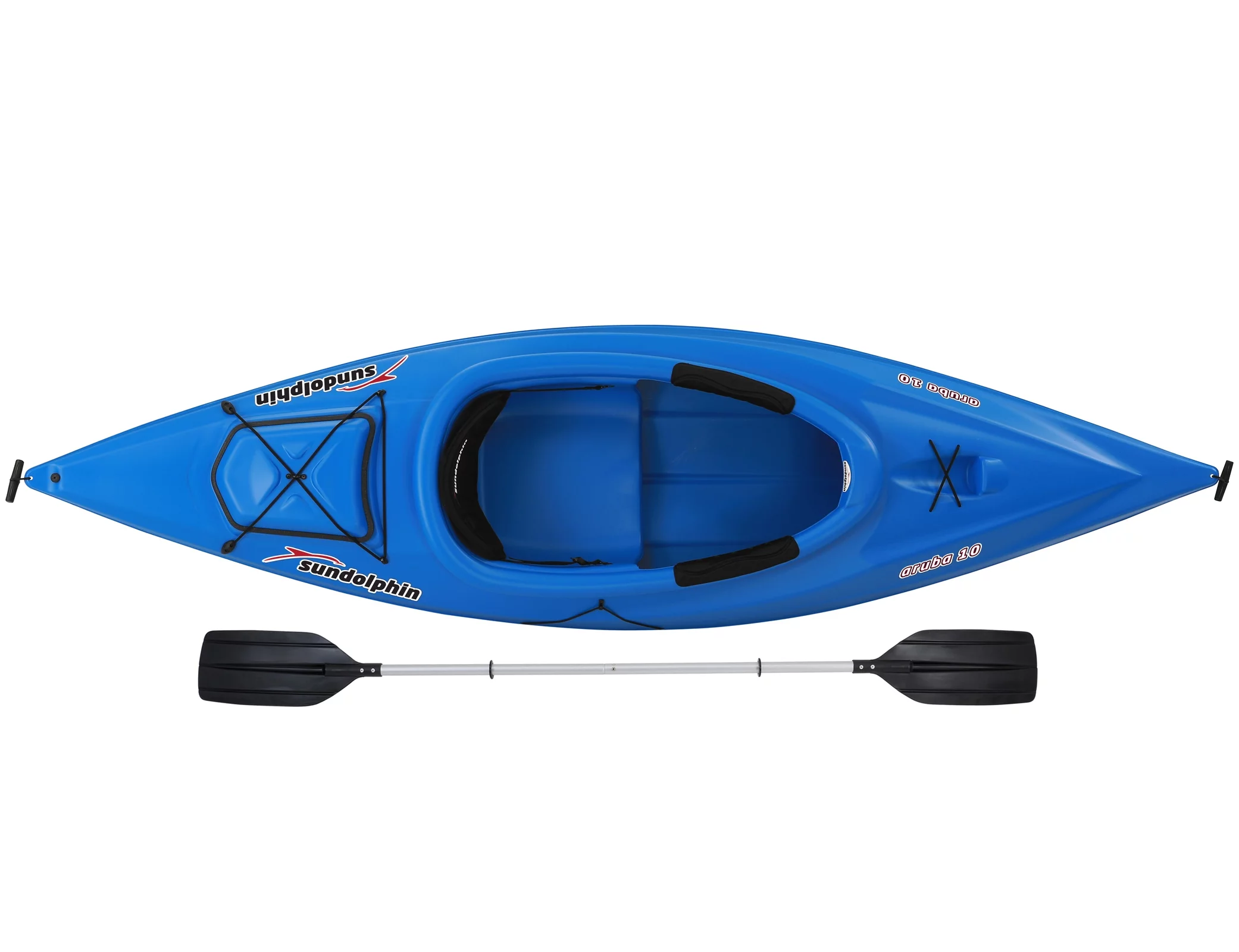 Sun Dolphin Aruba 10' Sit-in Kayak Blue, Paddle Included