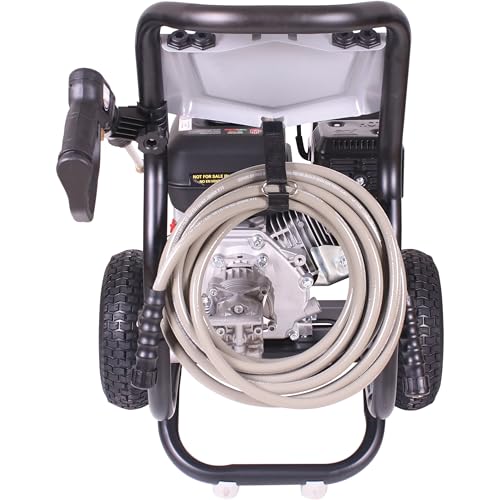 Simpson Cleaning 3400 PSI Gas Pressure Washer, 2.5 GPM Power Washer for Residential Use, CRX Engine, 25-Foot MorFlex Hose, Clean Machine, 49-State (CM61083)