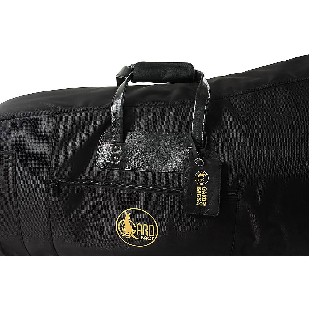 Gard Mid-Suspension Small Tuba Gig Bag 61-MSK Black Synthetic w/ Leather Trim