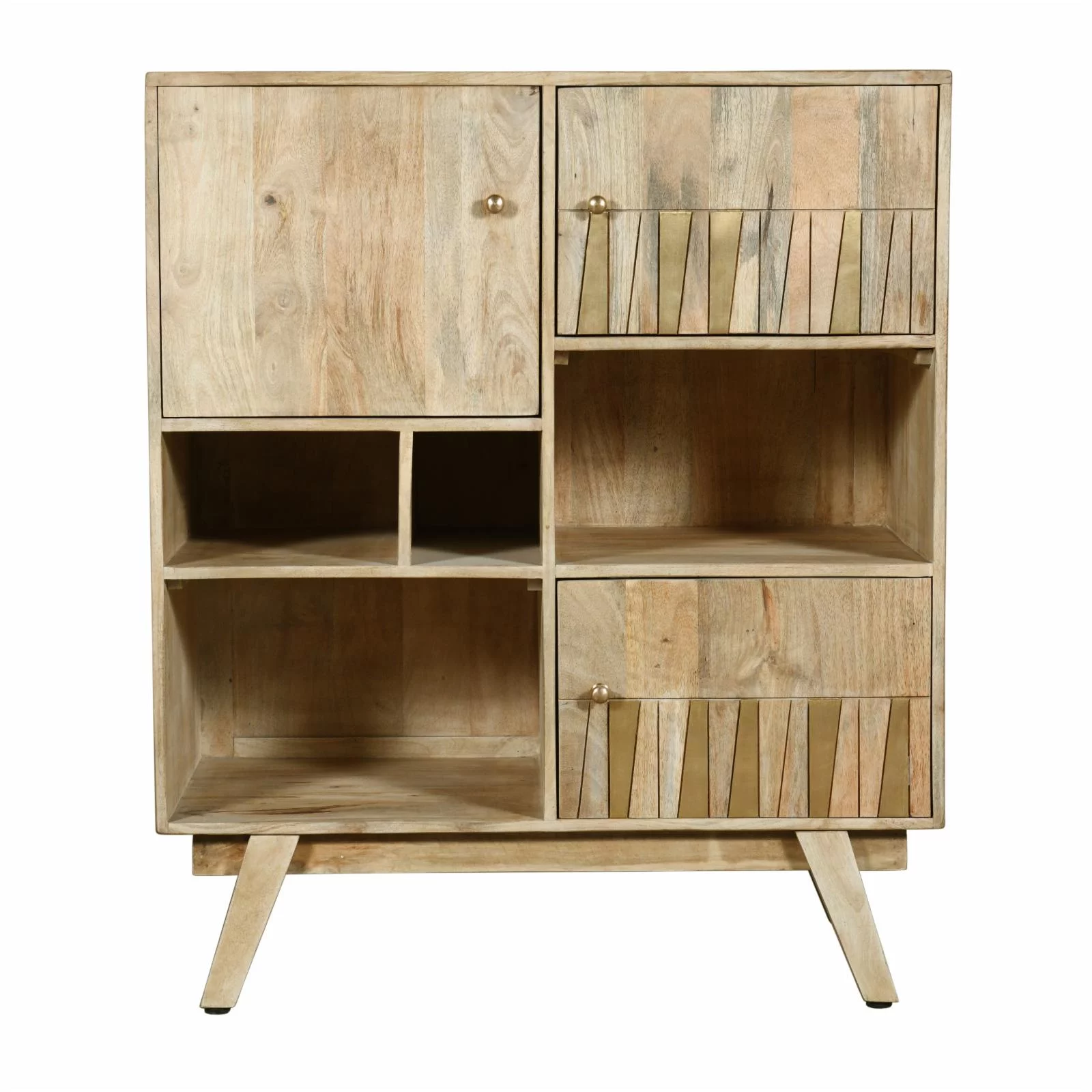 Coast to Coast Imports Winston 3 Door Tall Accent Cabinet
