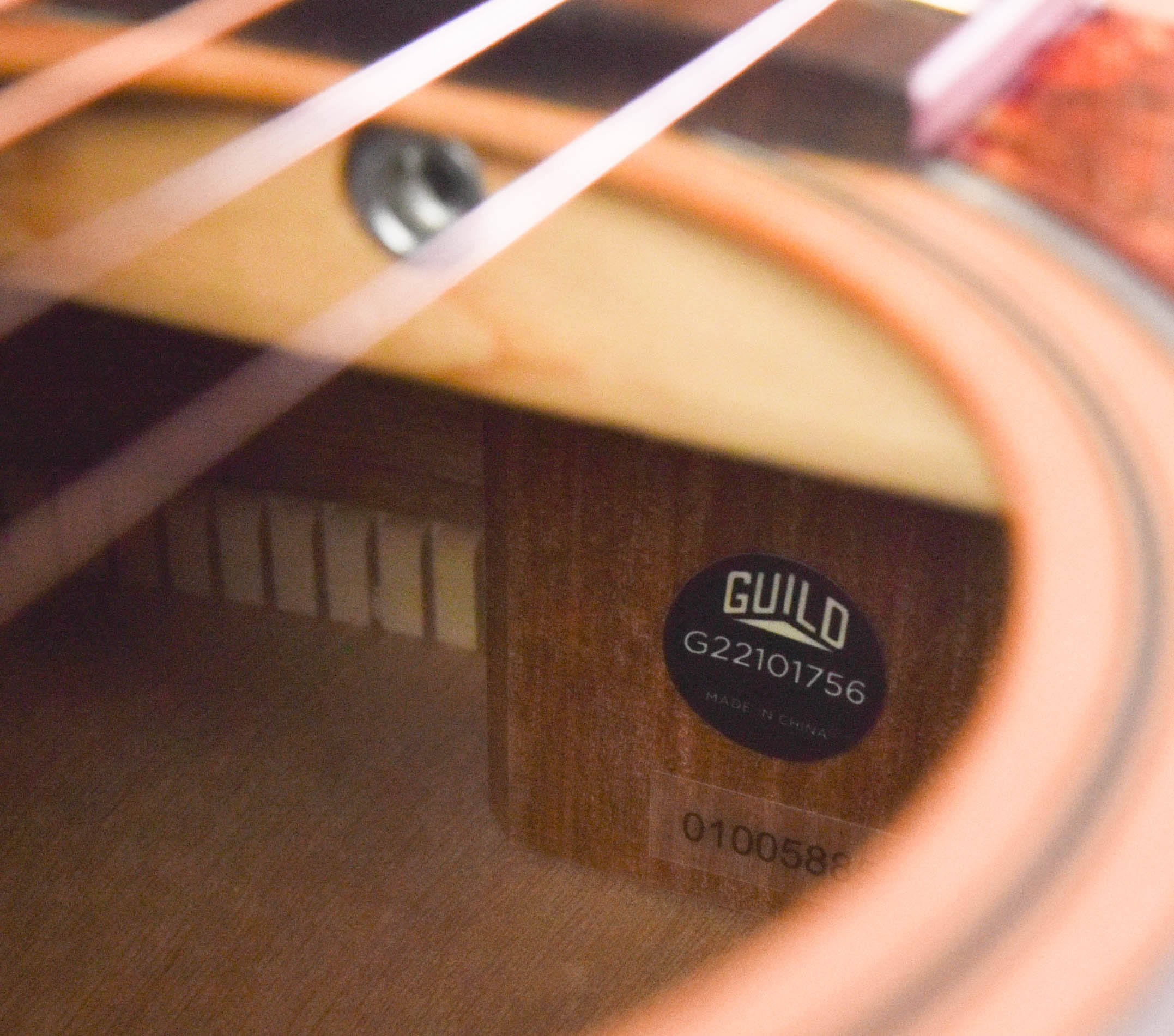 Guild D-240E Acoustic-Electric Guitar, Natural