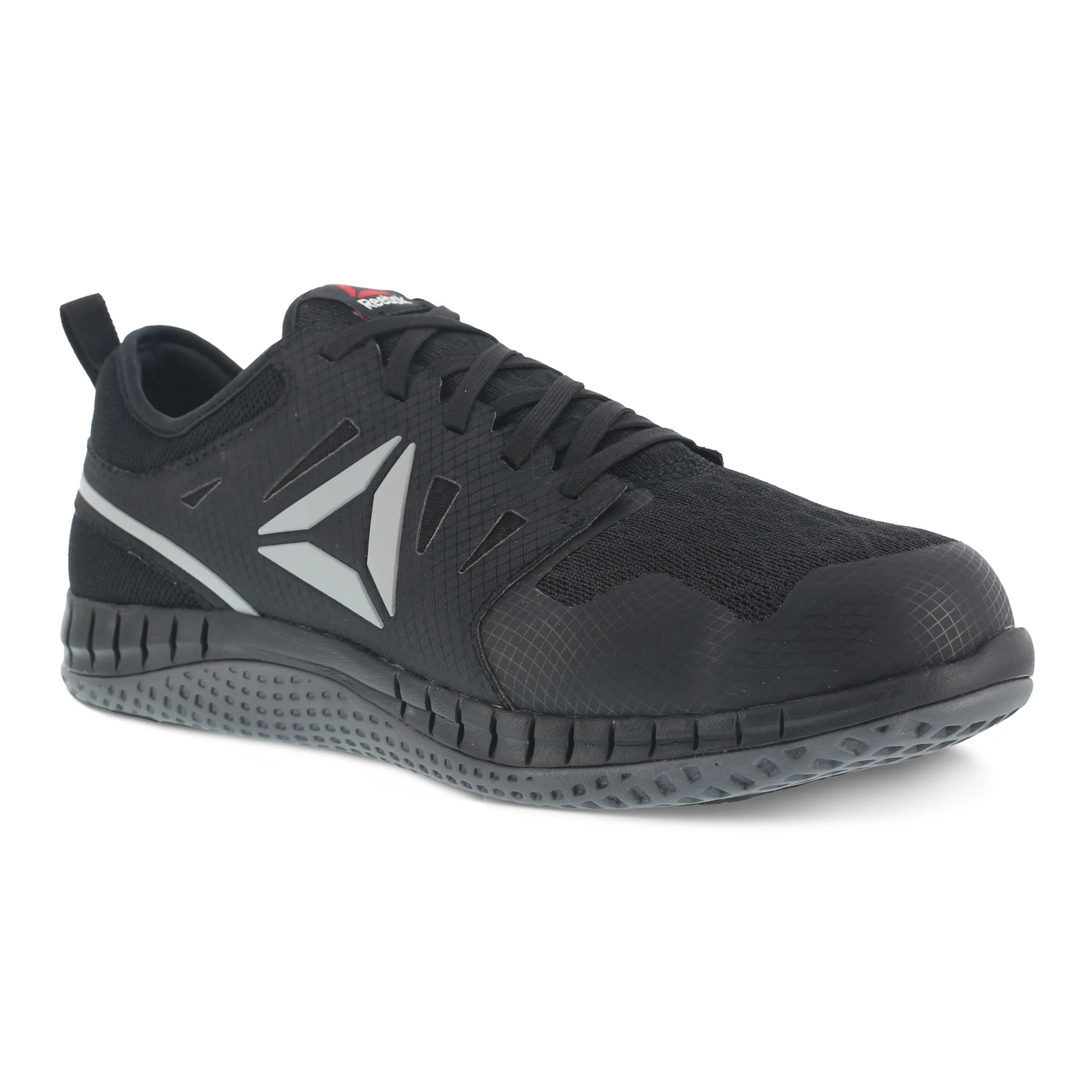 Reebok Womens Black Mesh Work Shoes Steel Toe Athletic Oxford 7 W