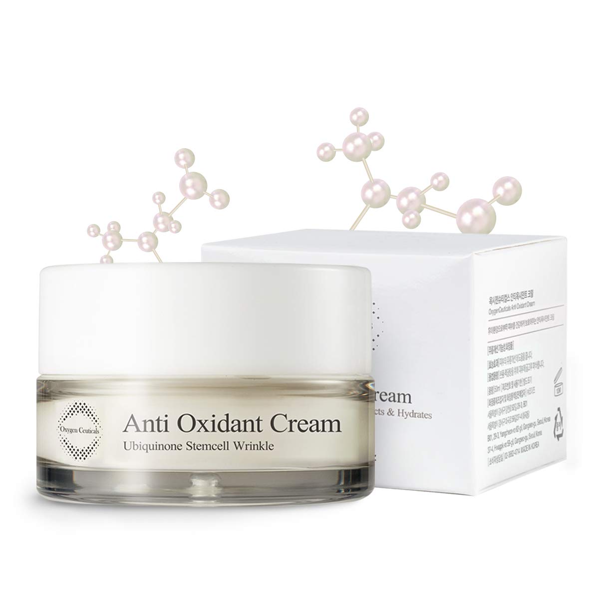 AntiOxidant Cream, Anti Aging Face Moisturizer For Day & Night OxygenCeuticals, 1.69 oz Pack of 2