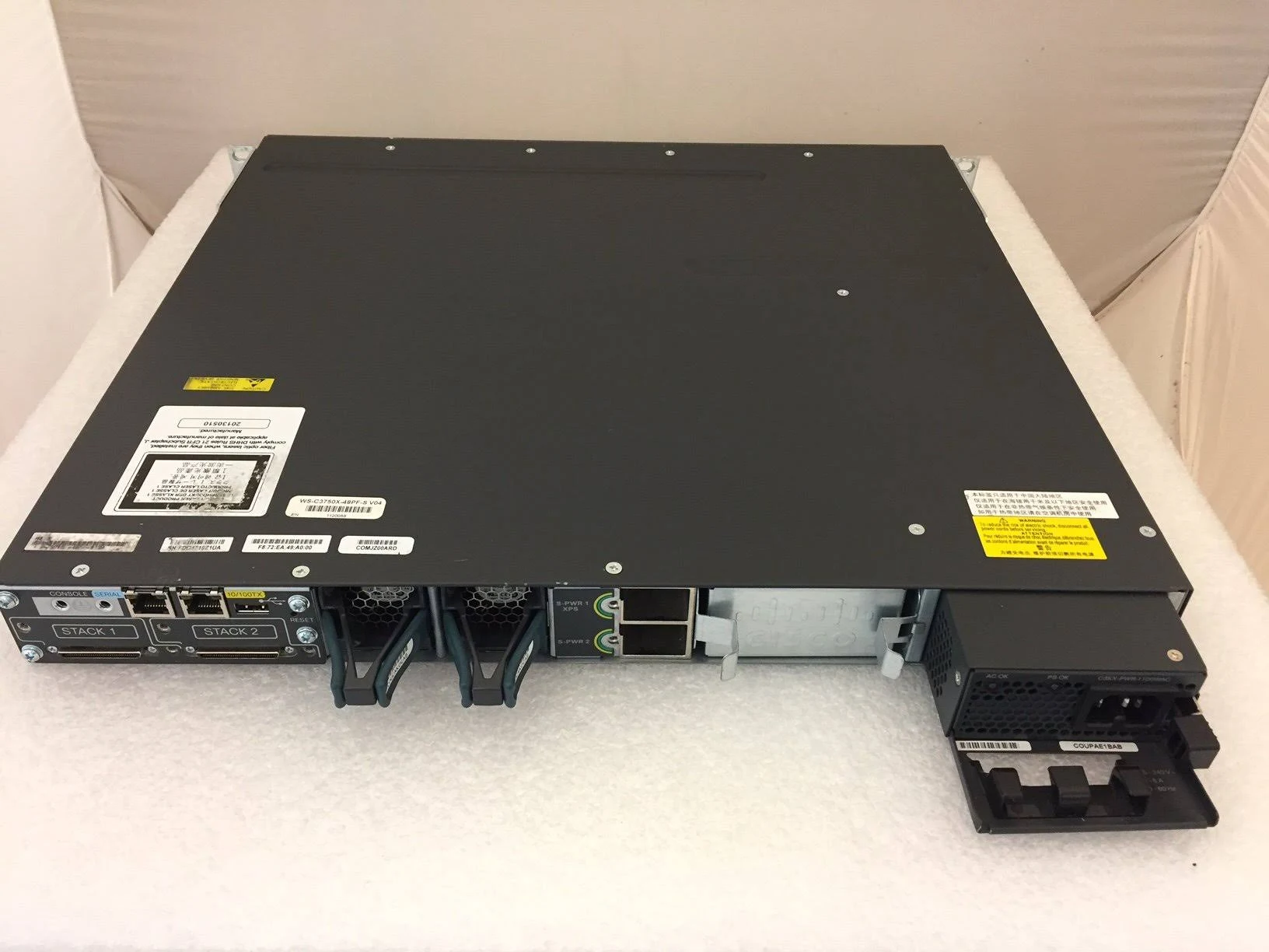 WS-C3750X-48PF-S Cisco Catalyst 3750X