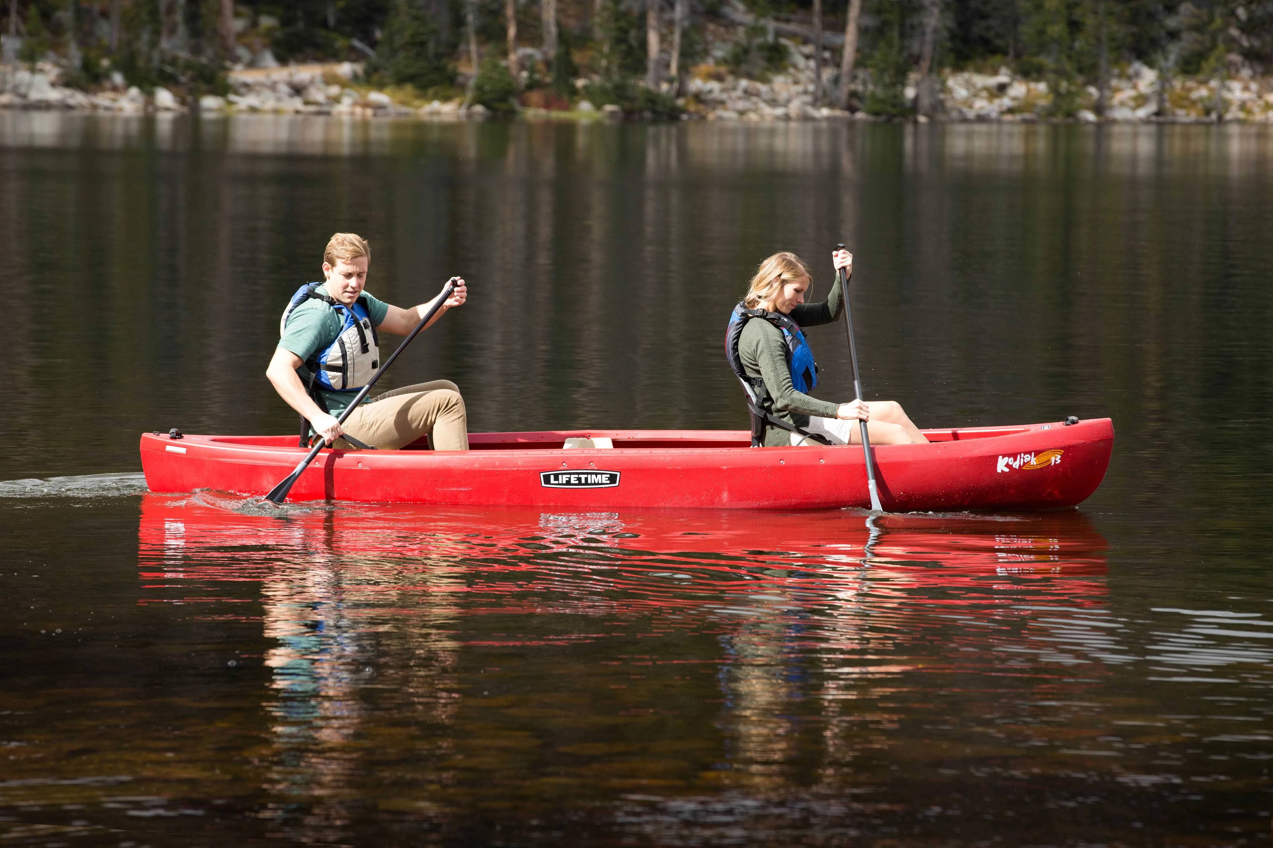 Lifetime Kodiak Red Canoe
