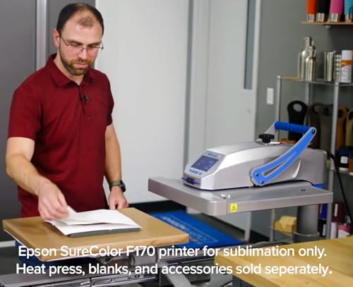 Epson SureColor F170 Dye-Sublimation Printer. Includes Full Set of Ink, User Guide, & AC Power Cable SCF170