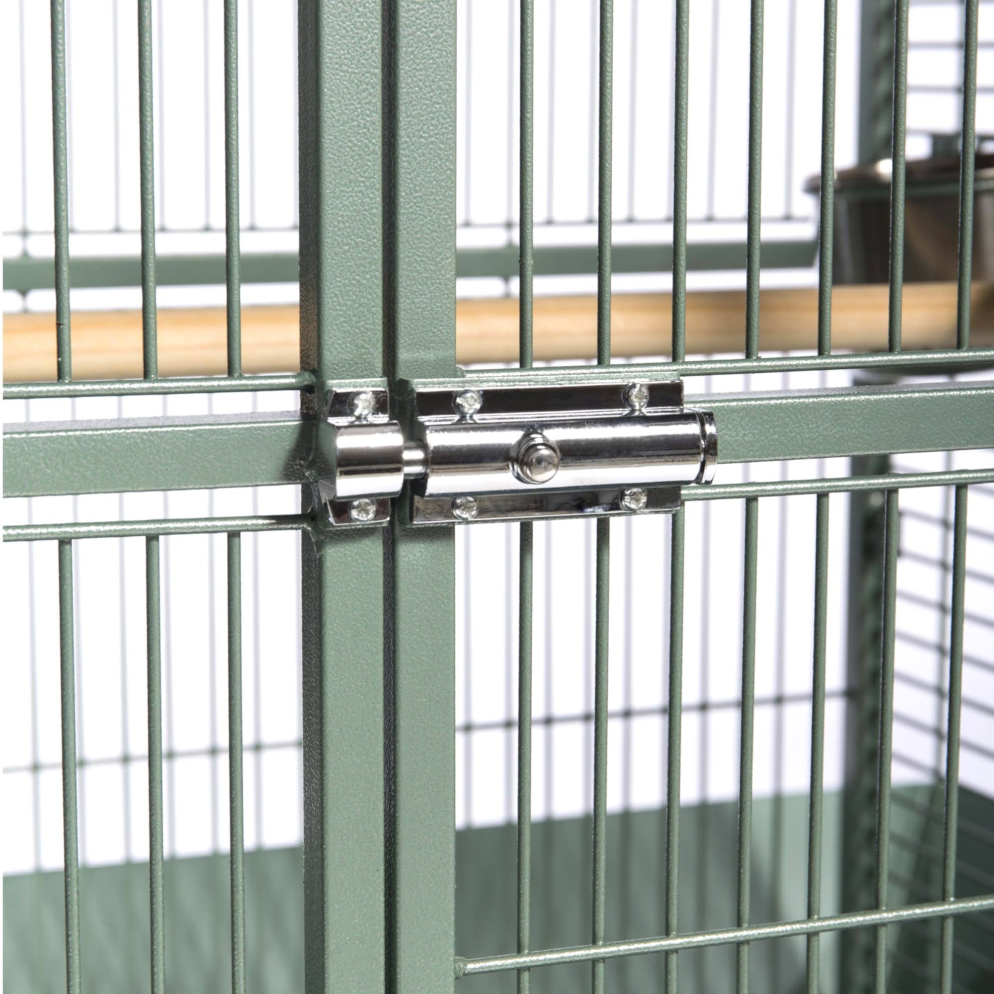 Prevue Wrought Iron Select Bird Cage, Sage Green, M