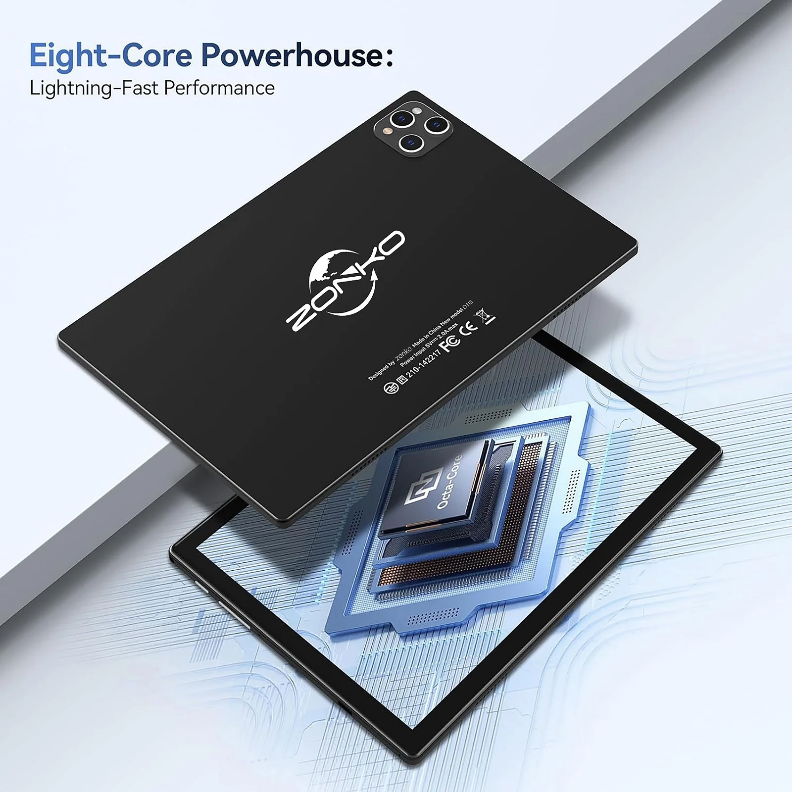 Tablet Android 13 Tablet,10 Inch Android Tablet with Keyboard,5G WiFi Tablet,128GB ROM+16GB RAM (8+8Virtual) +1TB TF Expand,Octa-Core Processor,13MP+8MP Camera,Bluetooth,GPS, FHD Display,2 In 1 Tablet