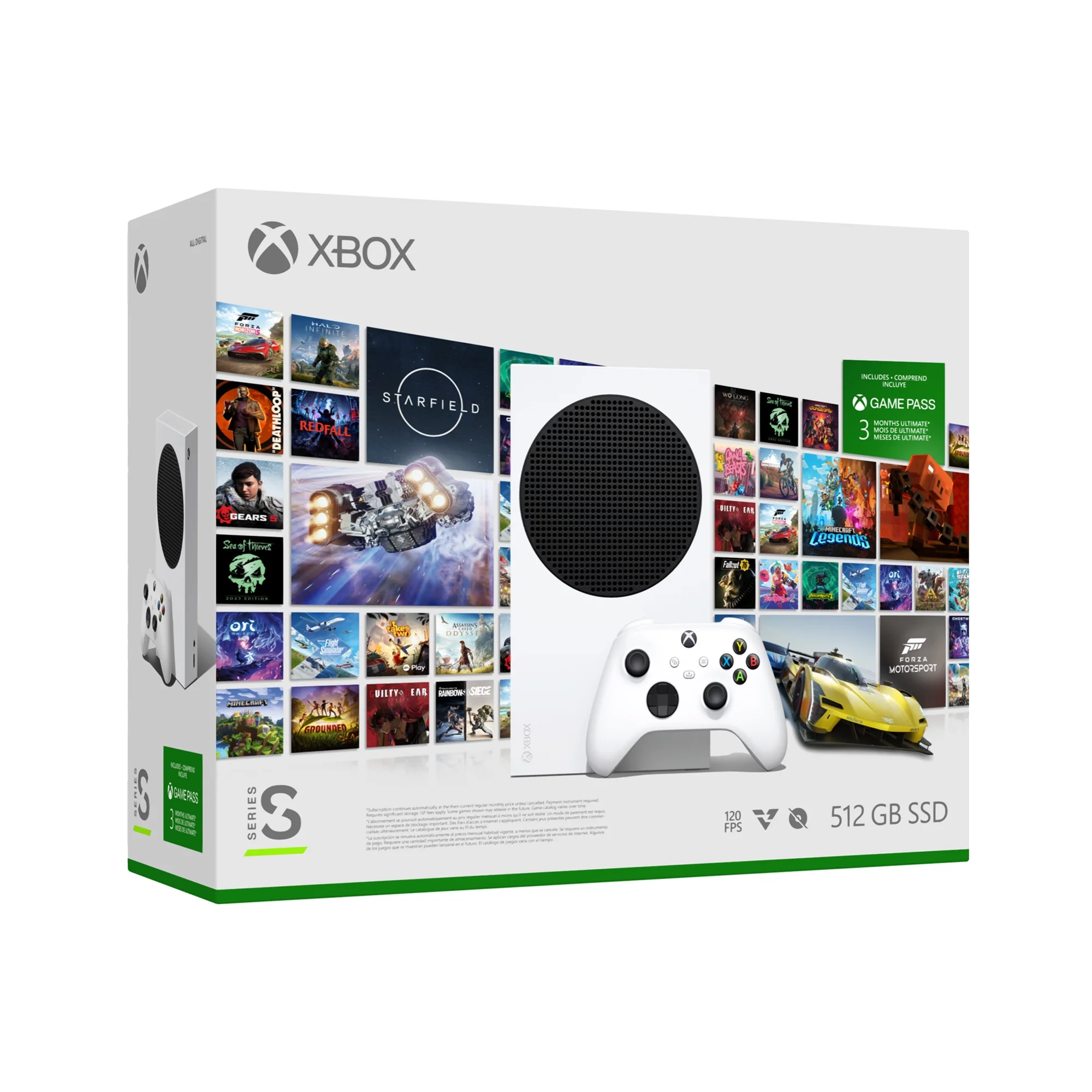 Xbox Series S Starter Bundle including 3 Months of Game Pass Ultimate