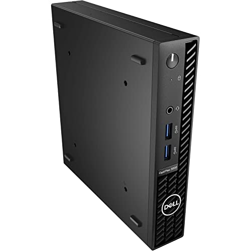 Dell Newest 2023 Optiplex 3000 Mini Desktop (Intel i5-12500T 6-Core, 32GB RAM, 512GB PCIe SSD, Intel UHD, WiFi 6, Bluetooth 5.2, RJ-45, USB 3.2, Display Port, Black, Win 11 Pro)