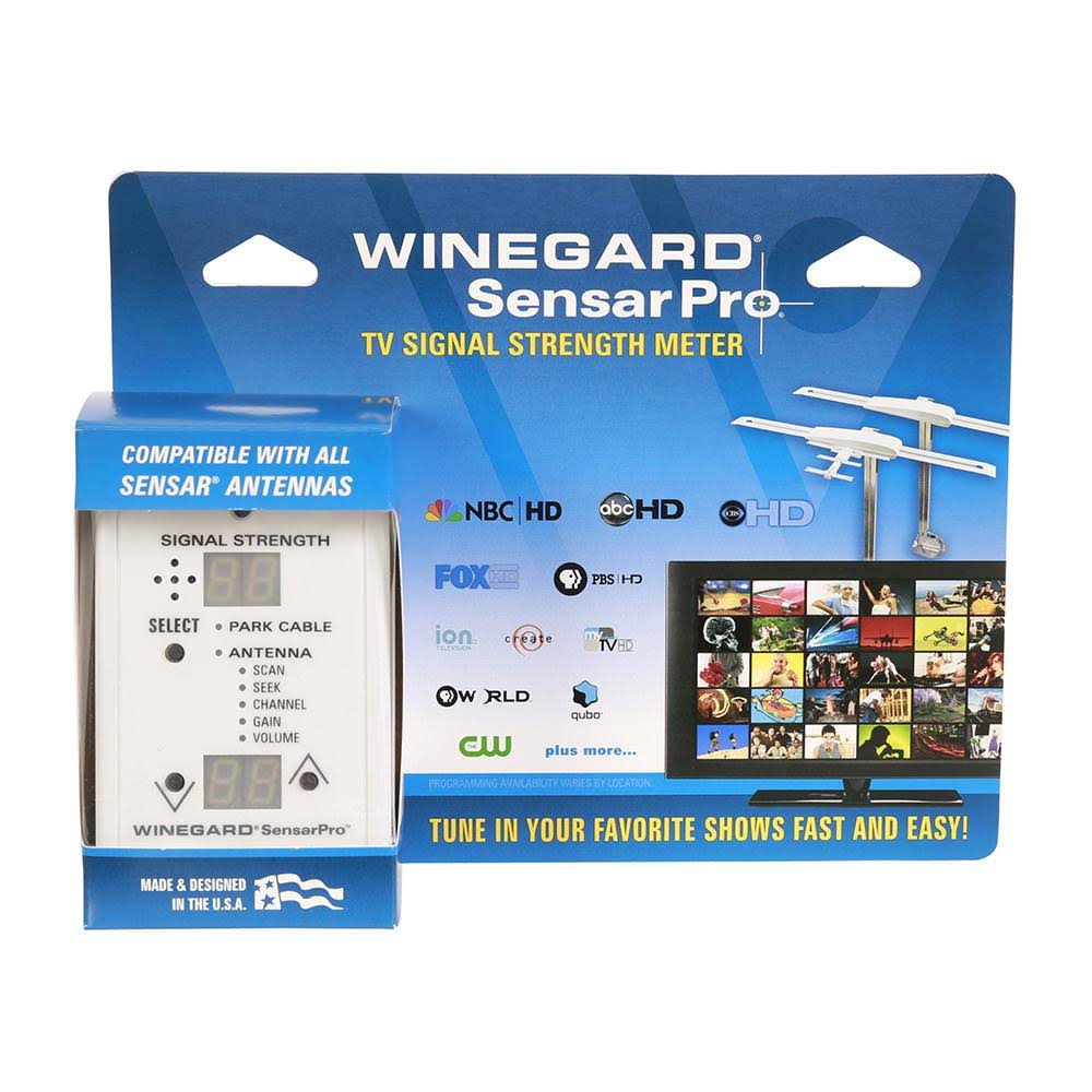 Winegard SensarPro TV Signal Meter - White, Rfl-342