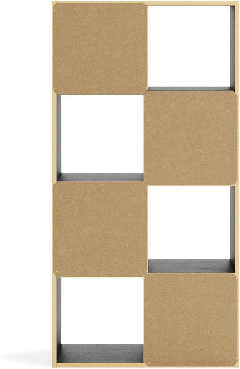 Ashley Furniture Langdrew Eight Cube Organizer, 8, Black