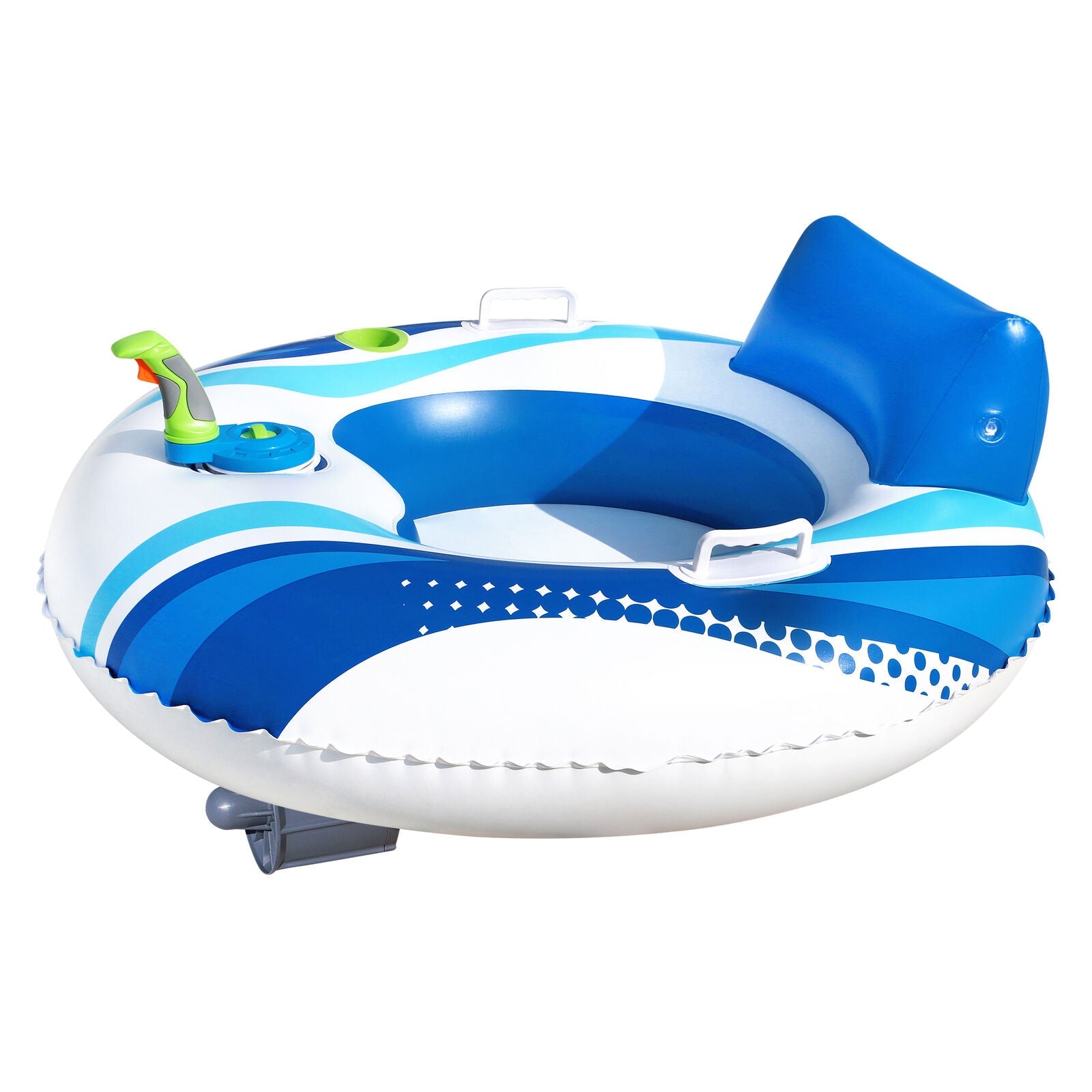 Large Motorized Inflatable Floating Pool Chair Tube Lounger