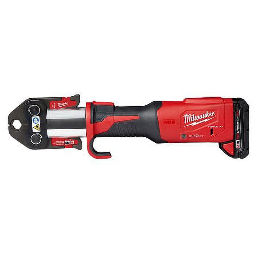 Milwaukee 2922-22 M18 FORCE LOGIC Brushless Lithium-Ion 1/2 in. - 2 in. Jaws Cordless Press Tool with ONE-KEY Kit (2 Ah)