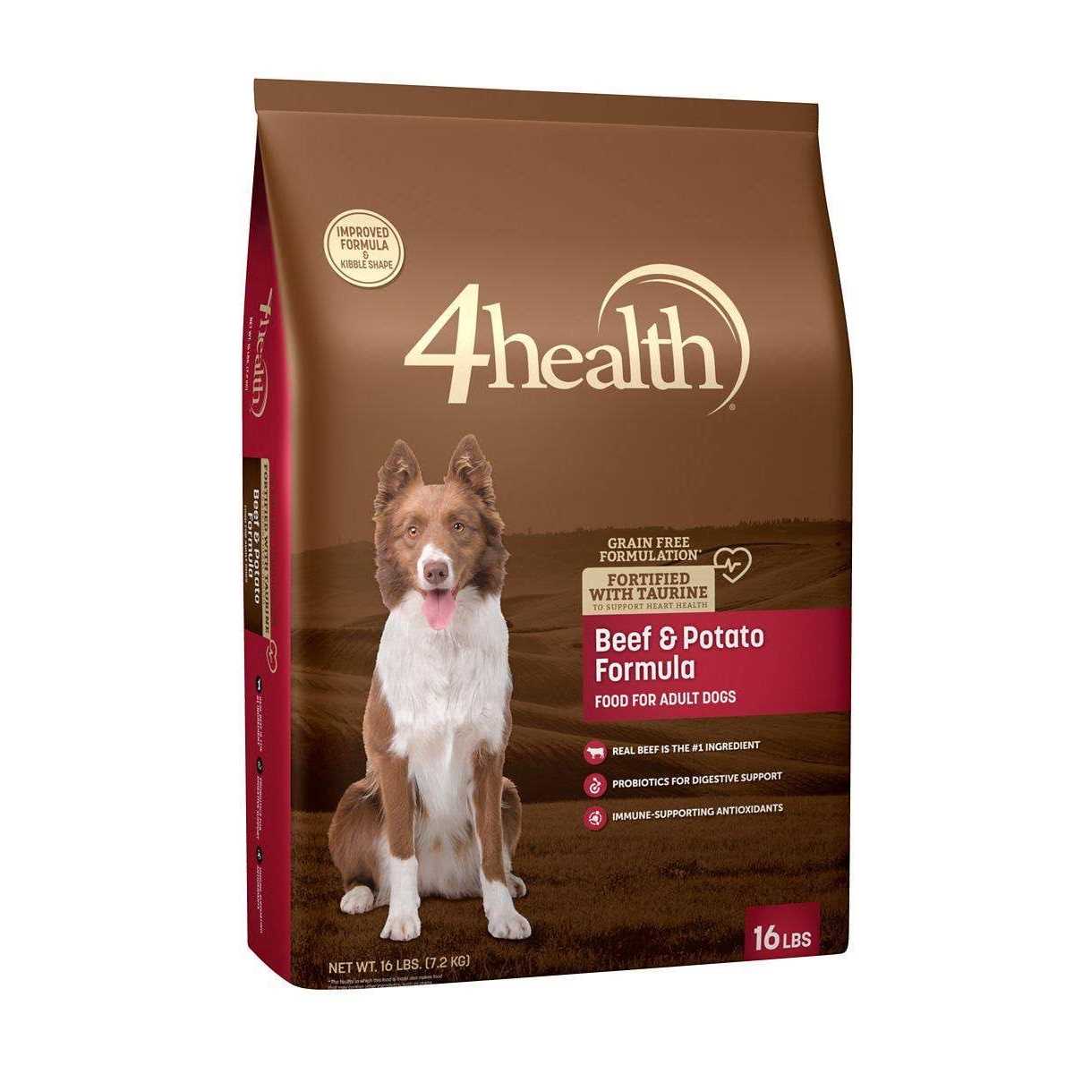 4health Grain Free Formulation Beef and Potato Formula Dry Dog Food - Pet Supplies online store