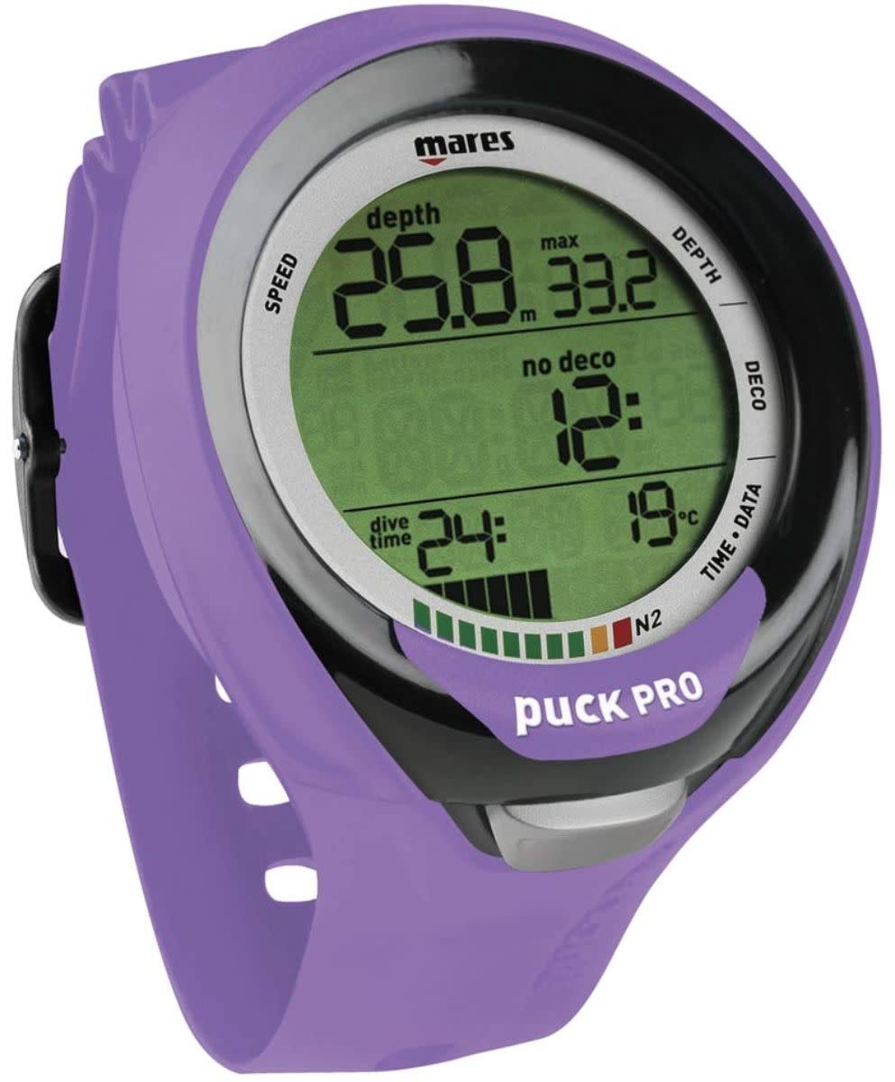 Mares Puck Pro + Computer White/Black
