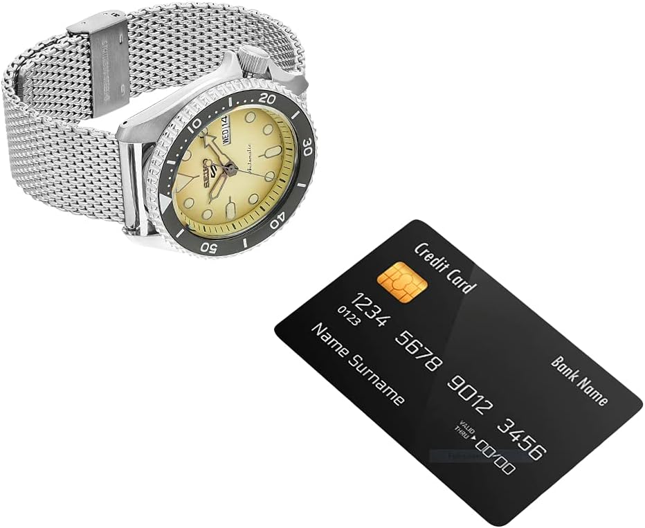Seiko Men's Analogue Automatic Watch with Stainless Steel Strap SRPD67K1