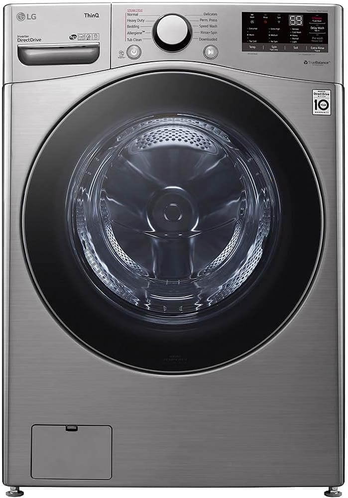 LG WM3600HVA 4.5 Cu. Ft. Front Load Steam Washer