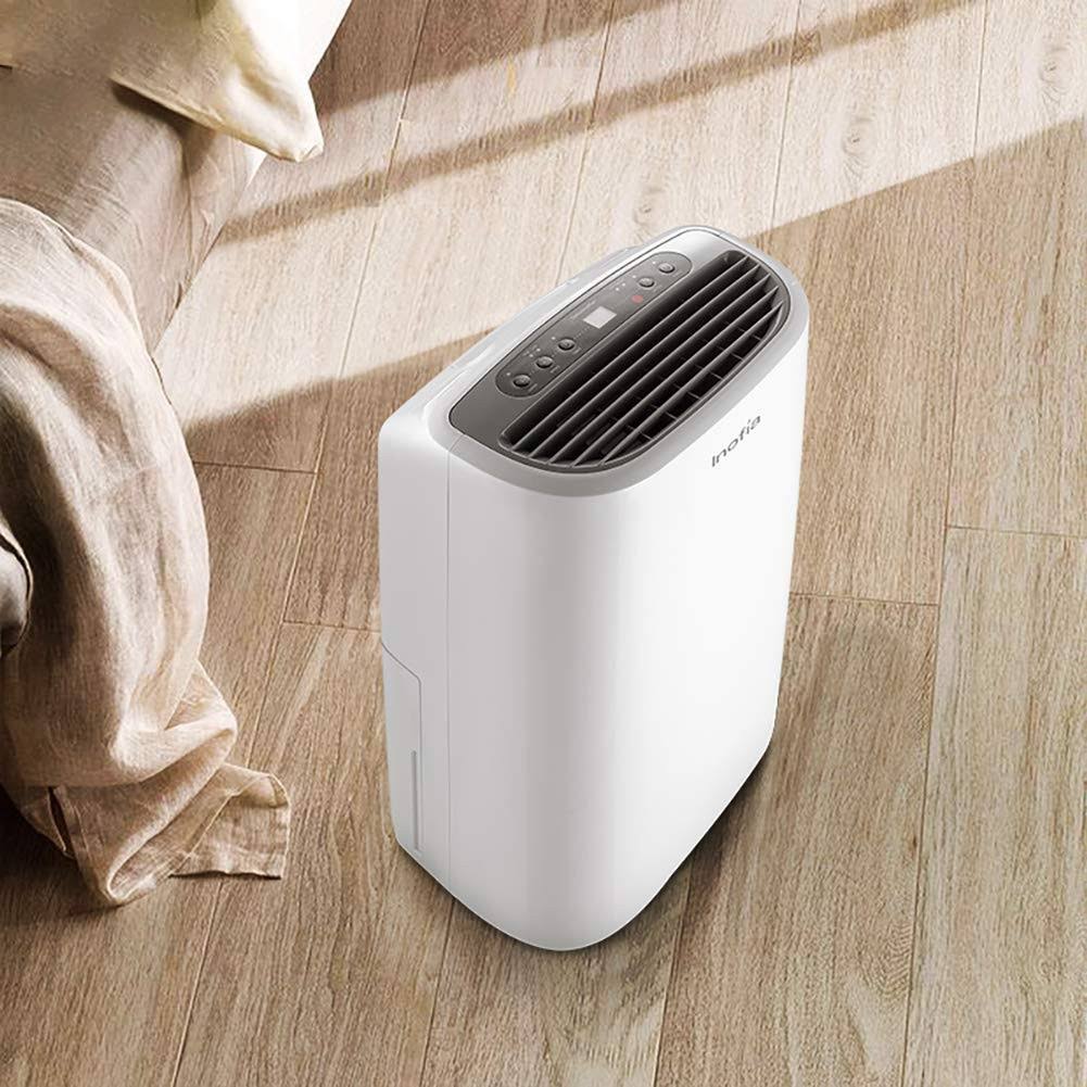 Inofia 30 Pints Dehumidifier Mid-Size Portable for Basements and Large