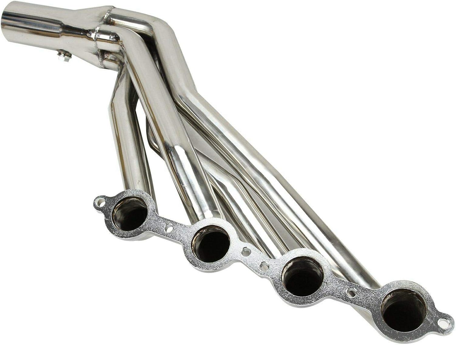 EASYBERG Long Tube Headers 1 3/4" Conversion Swap Compatible with Chevy C10 LS Truck LS1 LS2 LS3 LS6