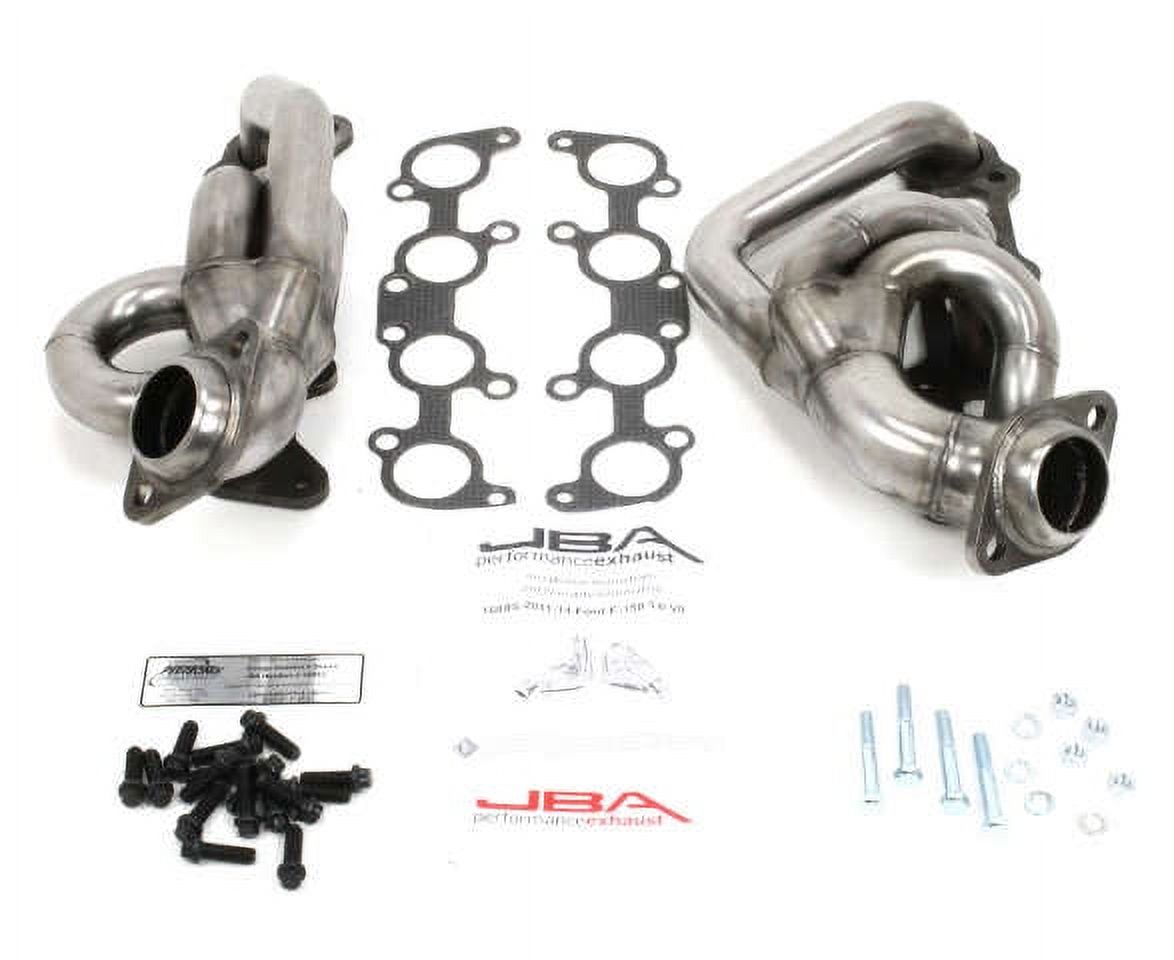 Jba 1688S Stainless Steel Shorty Exhaust Header For Fits/For Ford Truck 5.0L Fits select: 2011-2014 FORD F150, 2014-2017 CHEVROLET SS