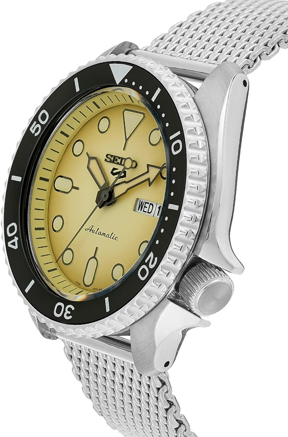 Seiko Men's Analogue Automatic Watch with Stainless Steel Strap SRPD67K1