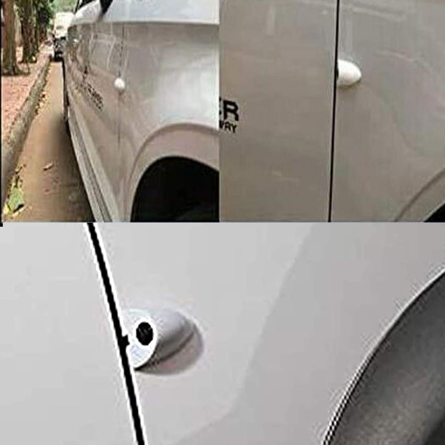 Pair Car Auto Side View Camera, EWAY Mini Side Mount Reverse Mirrored Image Cameras with No Blind Spot Cam Safety for Car Monitor Stereo RCA fits Truck 5th Wheel Camper Trailer - Pack of 2