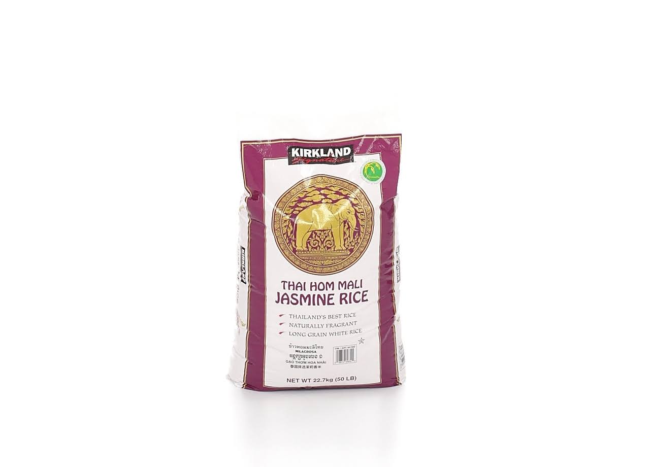 Kirkland Thai Hom Mali Jasmine Rice - 50 lb bag