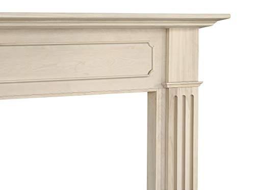 Pearl Mantels Williamsburg 56 inch Fireplace Mantel Unfinished