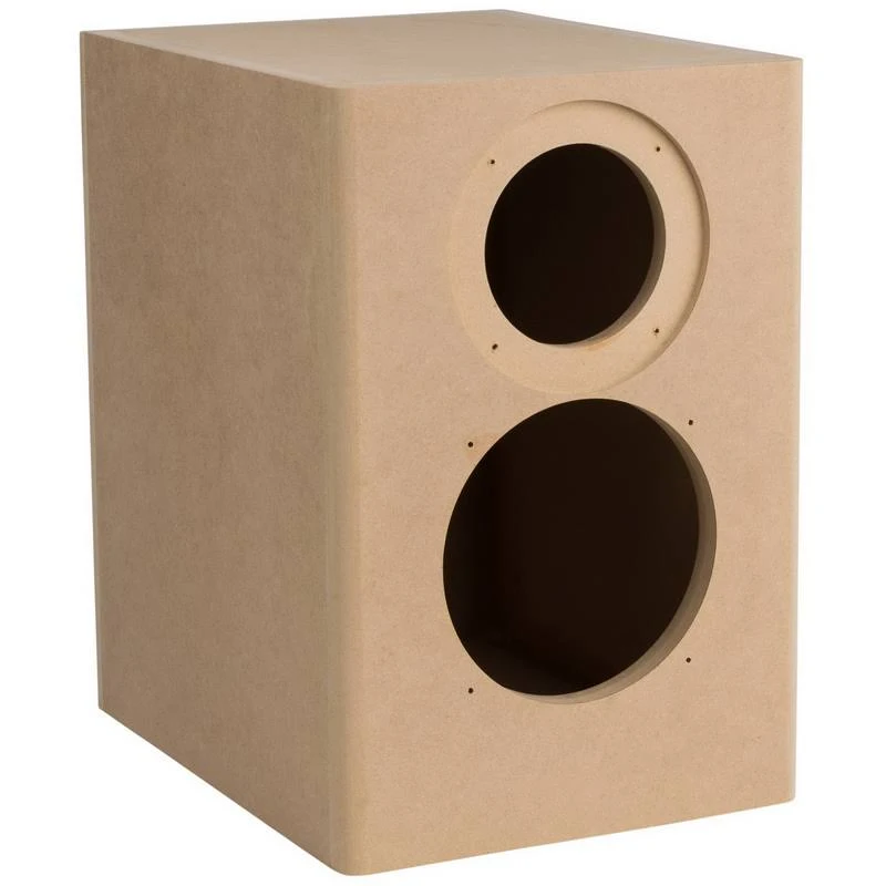 Parts Express C-Note MT Bookshelf Speaker Kit Pair with Knock-Down Cabinets