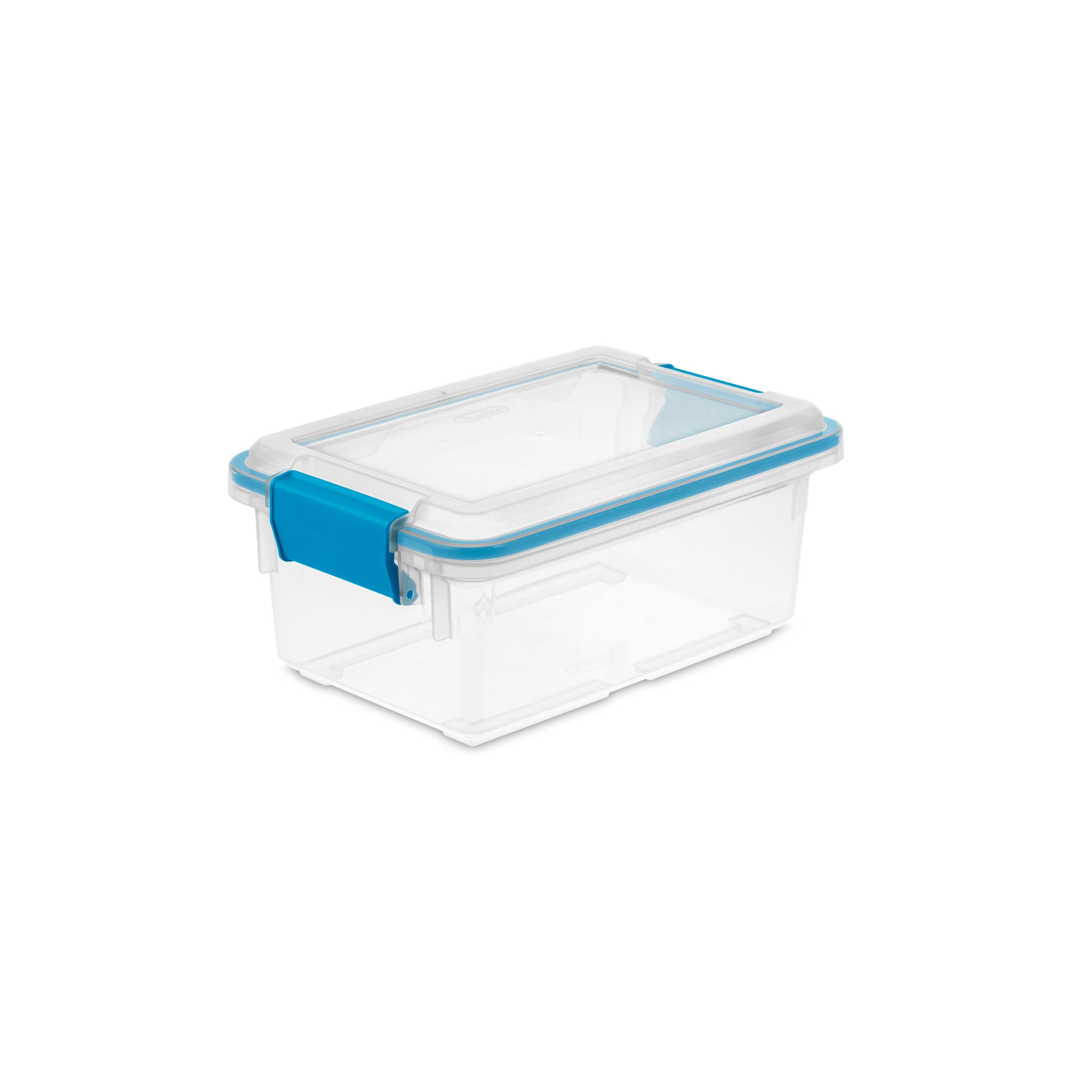Sterilite 19414306 7.5 Quart Clear Plastic Storage Box u0026 Lid w/ Latches (6 Pack) at Spreetail (VMinnovations | VM Express)
