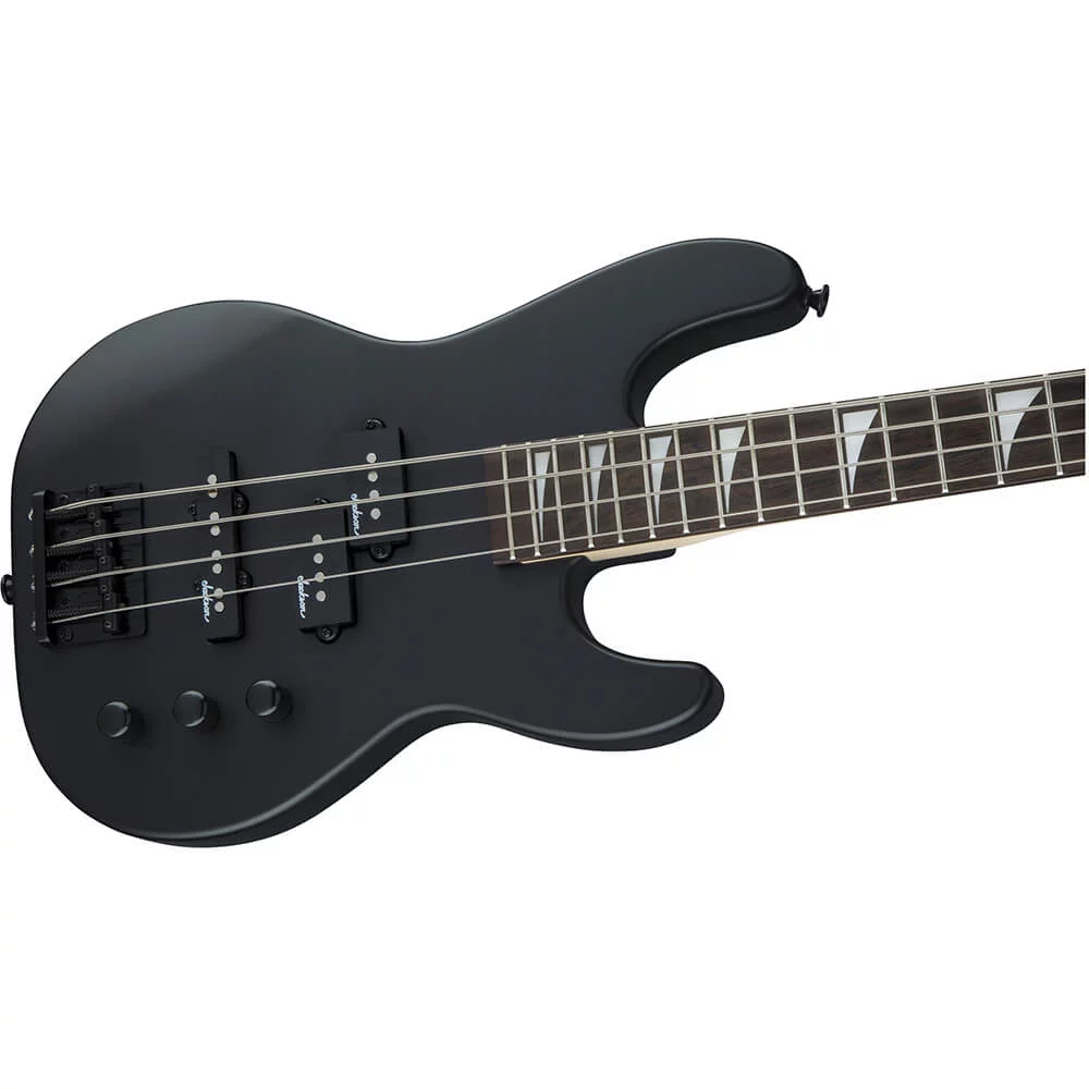 Jackson JS1XCBMINSBK Minion JS1X Concert Bass Electric Guitar - Satin Black