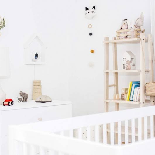 Angelcare AC527 Baby Breathing Monitor with Video, White