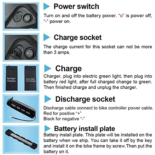 (2-5 Day Delivery)21700 Cell Ebike Battery 52V - 19.2AH Electric Bicycle Replacement Lithium Batteries Hailong with Charger and USB Port for Bafang Mid Drive 250W 500W 750W 1000W 1500W 1600w Motor