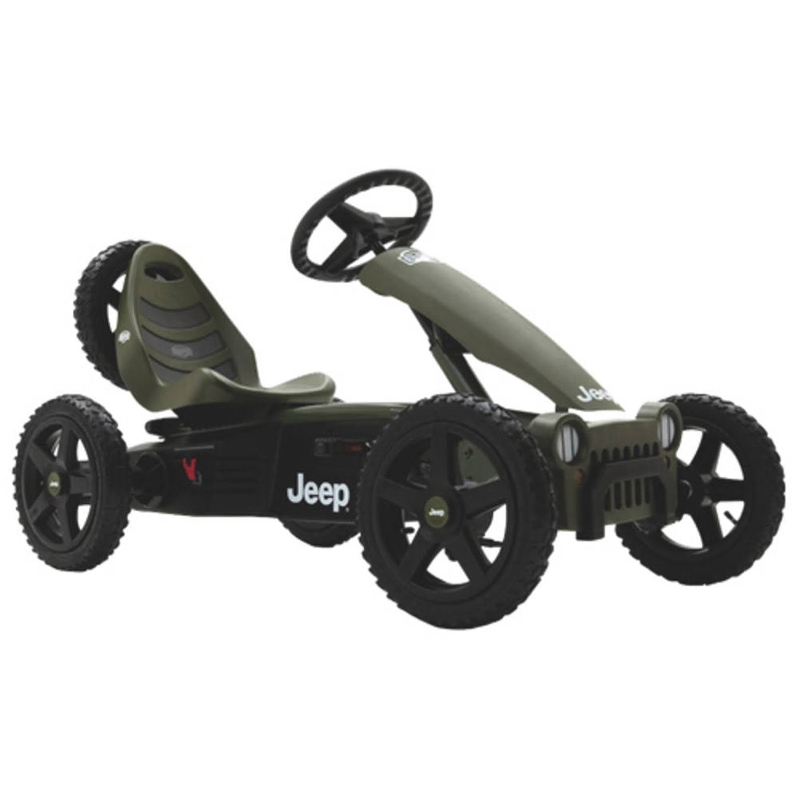 Berg Jeep Adventure Pedal Cart, Green