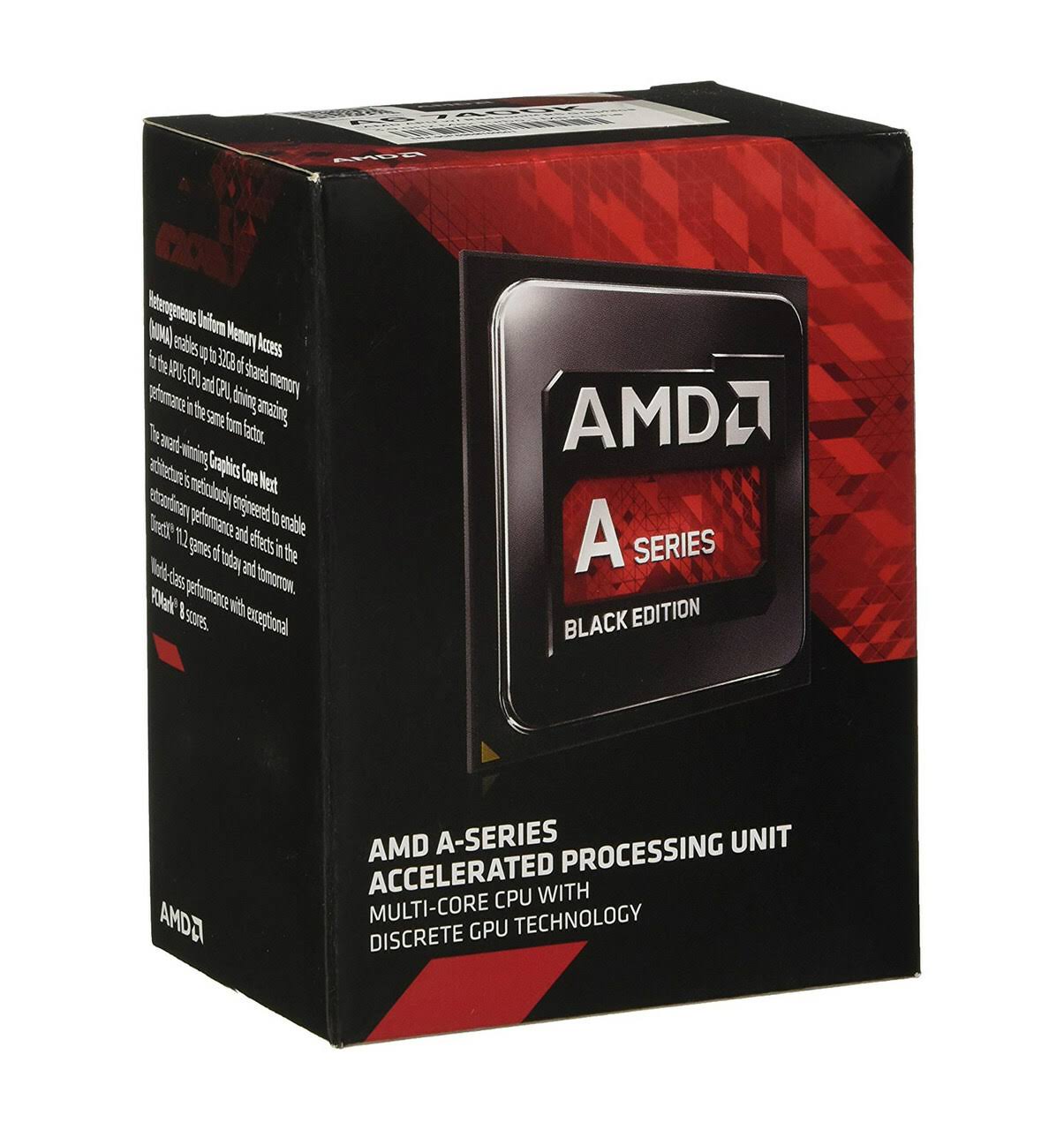 AMD A8-7650k Black Edition A-Series APU with Radeon R7 Graphics Ad765kxbjasbx