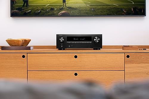 Denon AVR-X3800H 9.4-Ch Receiver - 8K UHD Home Theater AVR (105W X 9) Built-in Bluetooth, Wi-Fi & HEOS Multi-Room Streaming, Dolby Atmos, DTS:X, IMAX Enhanced & Auro 3D