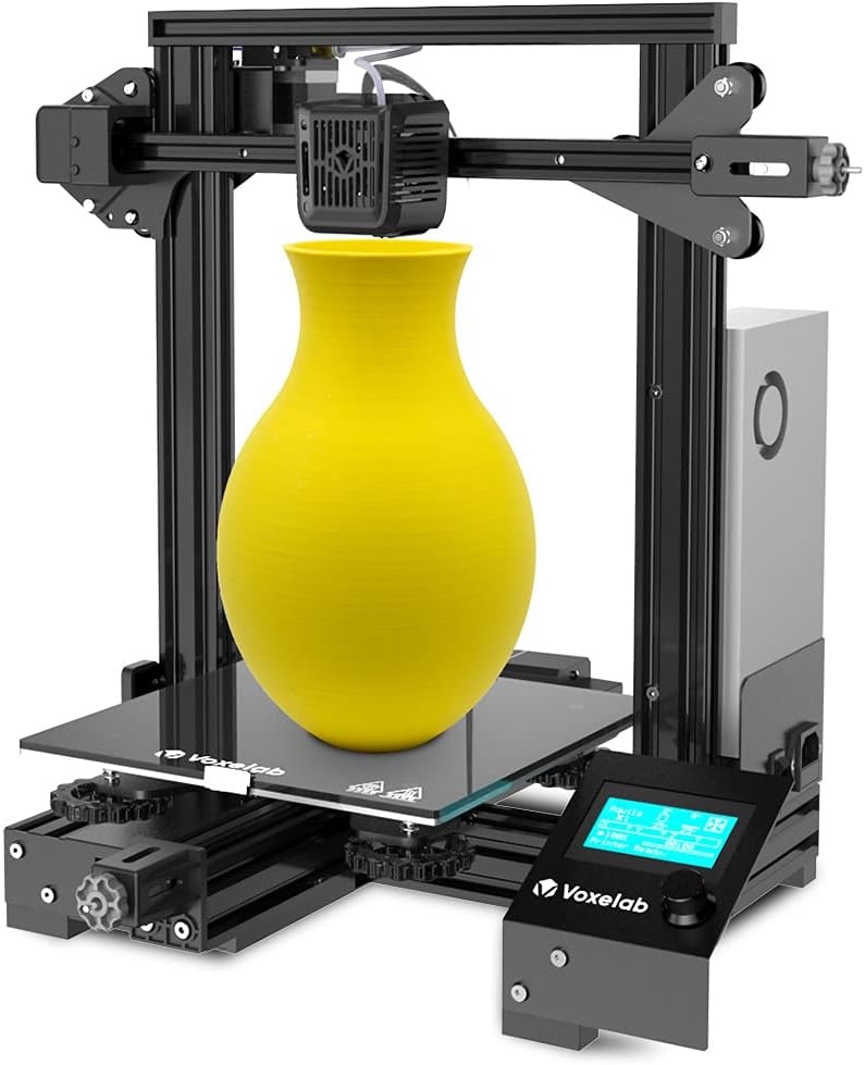 Voxelab Aquila-M 3D Printer,Fully Metal Frame,DIY FDM 3D Printer Kit with Removable Carborundum Glass Platform,Fully Open Source Design and Resume Printing Function Build Volume 220x220x250mm