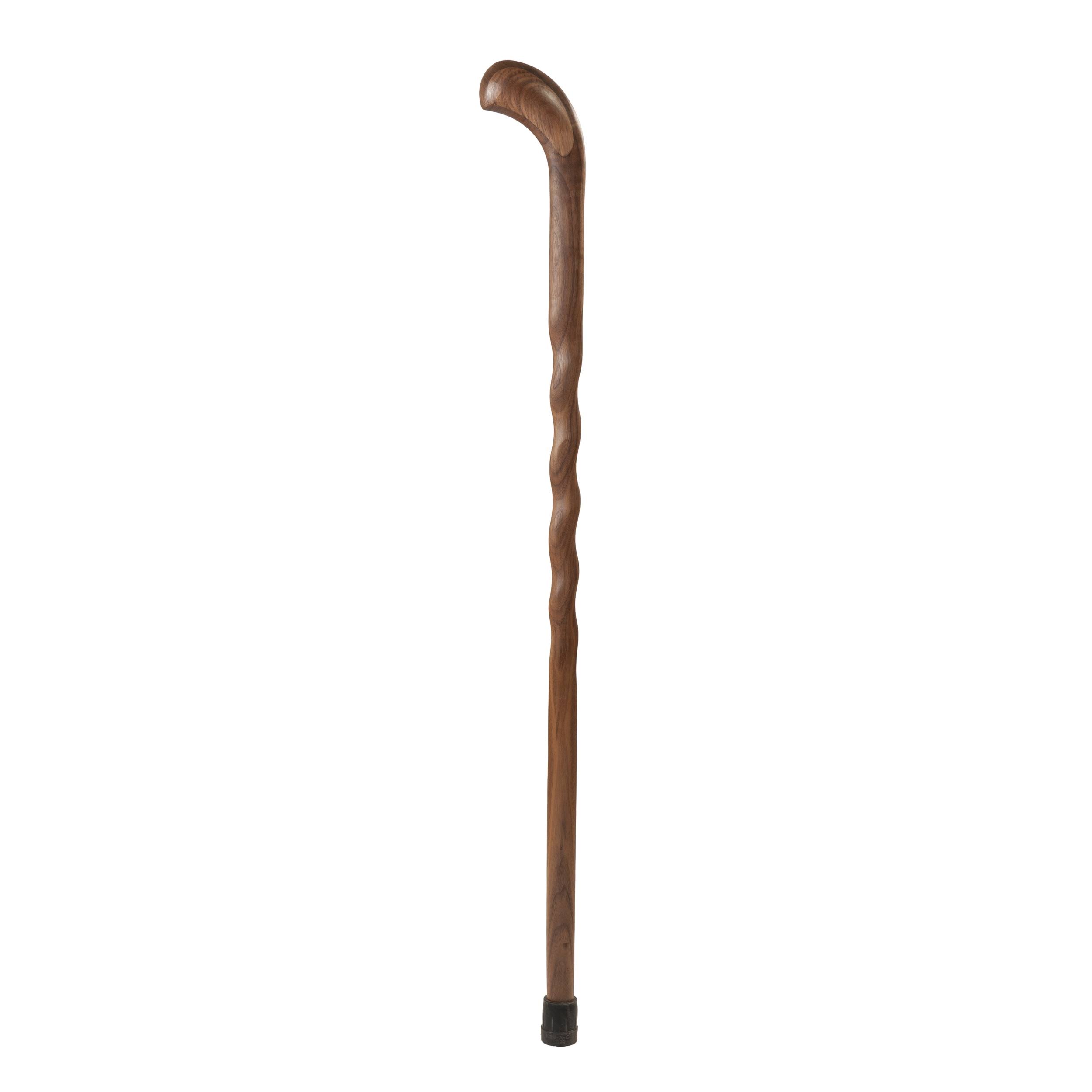 Brazos 37x22 Twisted Walnut Pistol Grip Walking Cane