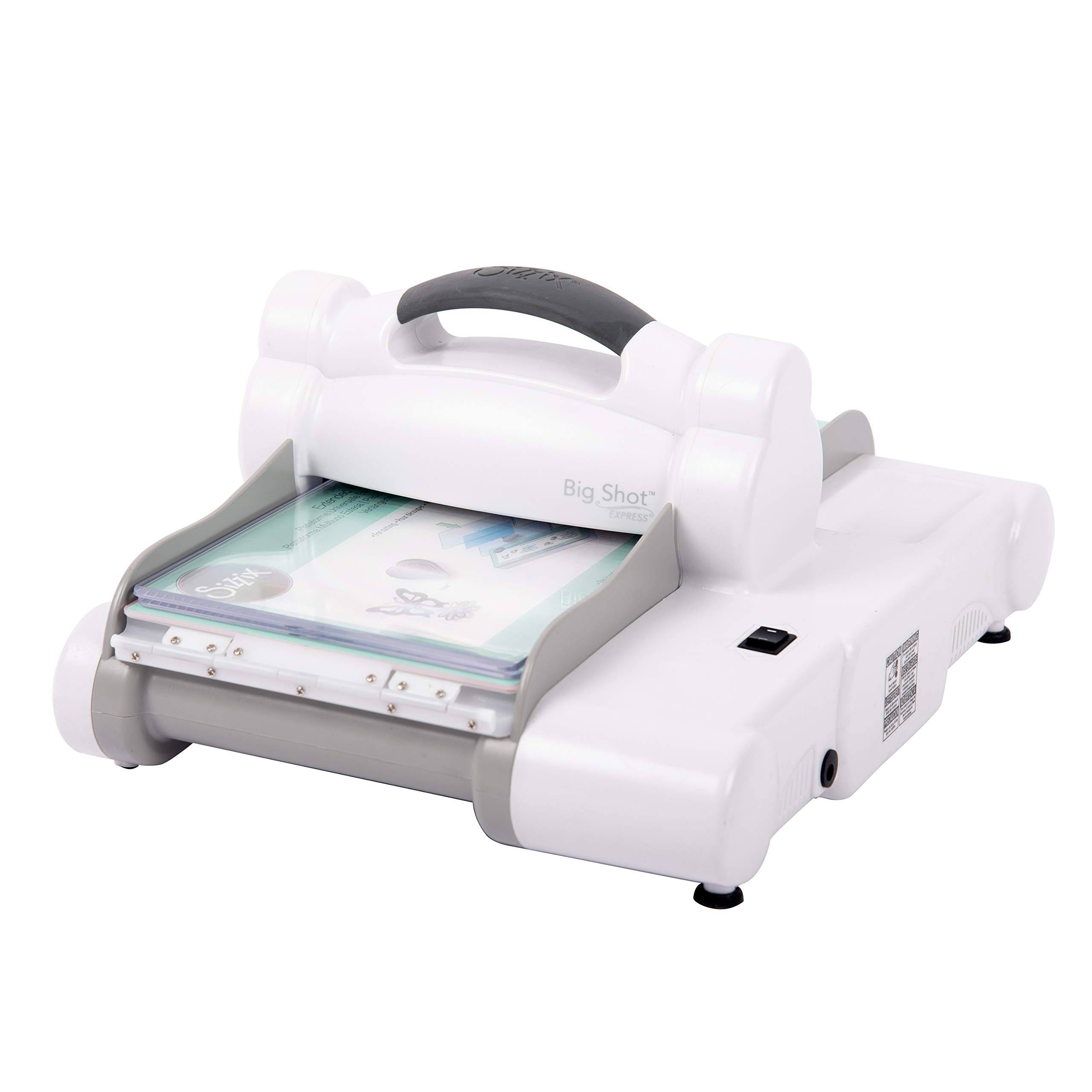 Sizzix - Big Shot Express Machine - White u0026 Gray US Version