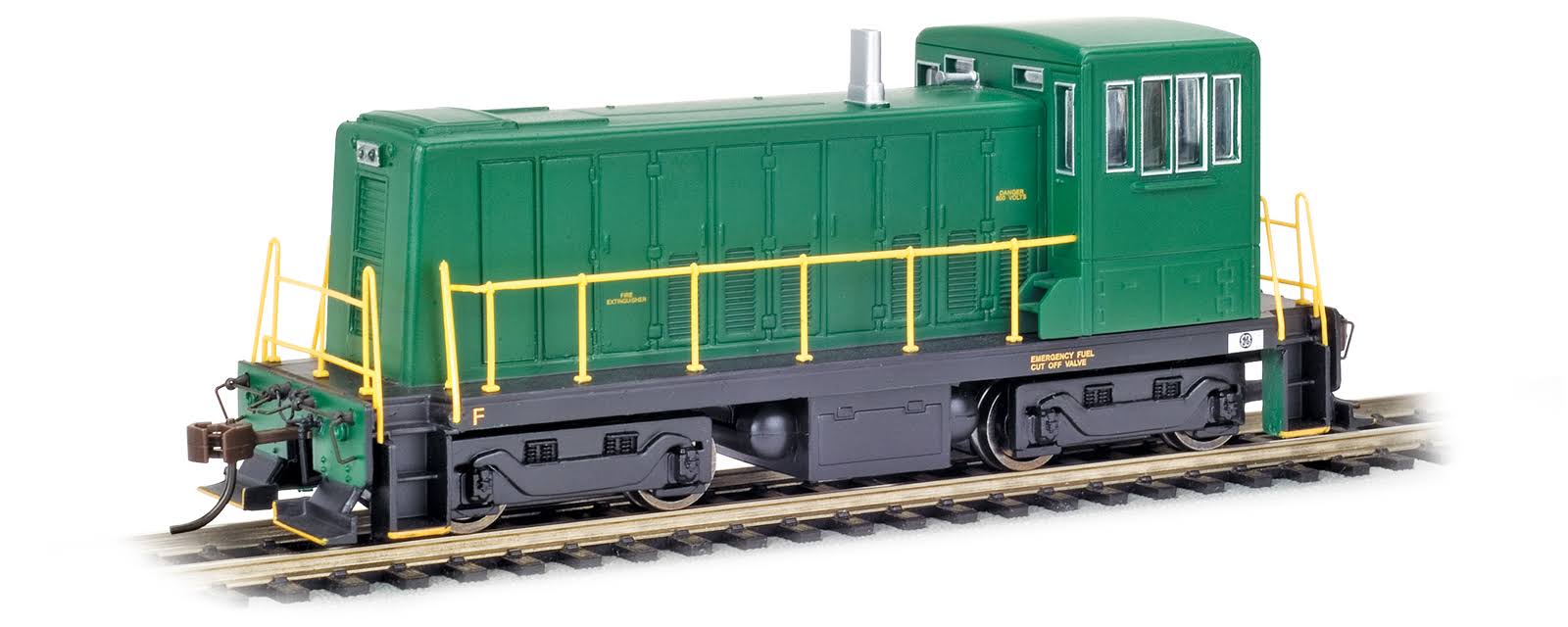 Bachmann HO GE 70-Ton Diesel Locomotive, DCC Equipped, Painted (Green) Unlettered