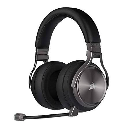 Corsair Virtuoso RGB Wireless SE Gaming Headset - High-Fidelity 7.1 Surround Sound w/Broadcast Quality Microphone - Memory Foam