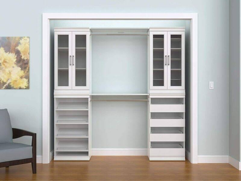 ClosetMaid 4561 Modular Closet Storage Stackable Unit with 4-Drawers White
